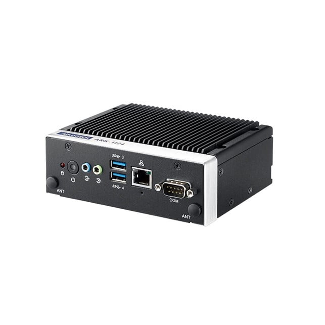 Advantech Intel Atom E3940 F1 QC 1.6GHz 2HDMI 62368 adp. (ARK-1124H-S6A3)