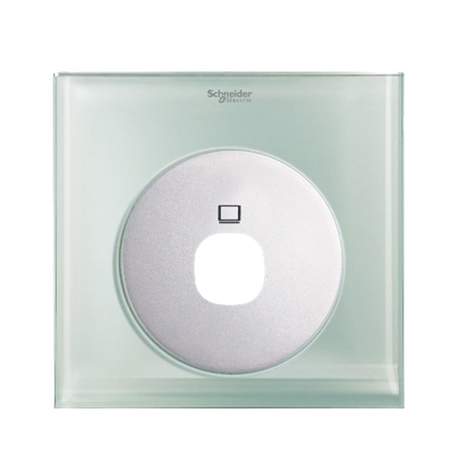 COVER OUTLET TV ULTI UC31TV_XGL 1G CRYSTAL GLASS SCHNEIDER