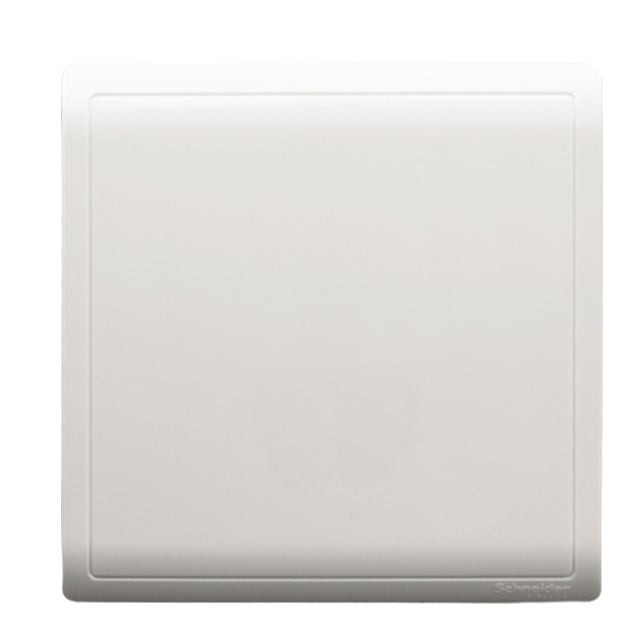 FRAME TUTUP PIENO SCHNEIDER E8230X_WE 1G BLANK PLATE WHITE