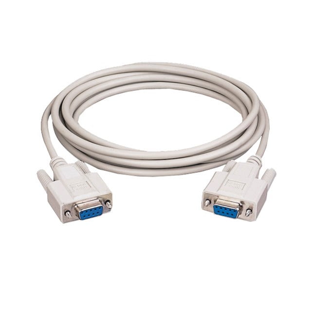 Advantech Serial Cable, RS-232 Null Modem, DB9 F / F, 3.05 m / 10 ft