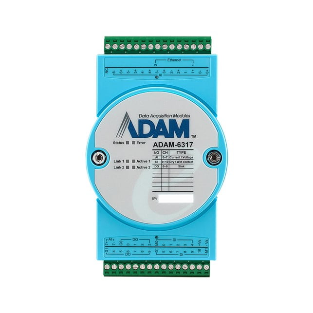 Advantech OPC UA and Security Remote I/O_Relay Module (ADAM-6366-A1)