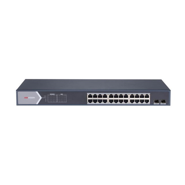 Hikvision 24 Port Gigabit Smart POE Switch (DS-3E1526P-SI)