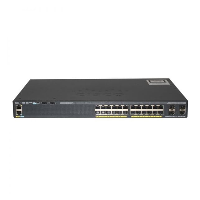 Cisco Catalyst 2960-X 24 GigE, 4 x 1G SFP, LAN Base (WS-C2960X-24TS-L)