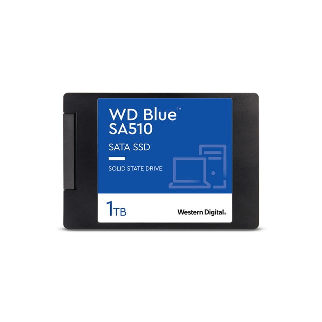 WD Blue SA510 SATA SSD 2.5”/7mm Cased 1TB (WDS100T2B0A/WDS)