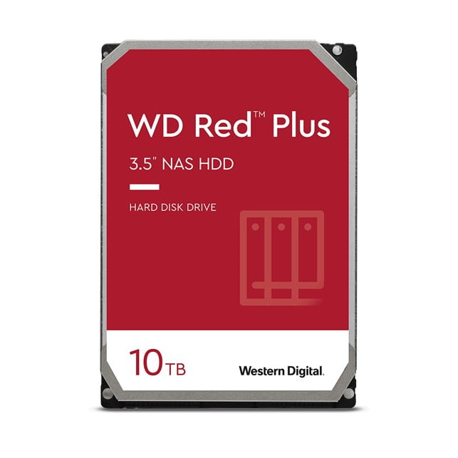 WD Red™ Plus NAS Hard Drive 3.5 inch 4TB (WD40EFPX)