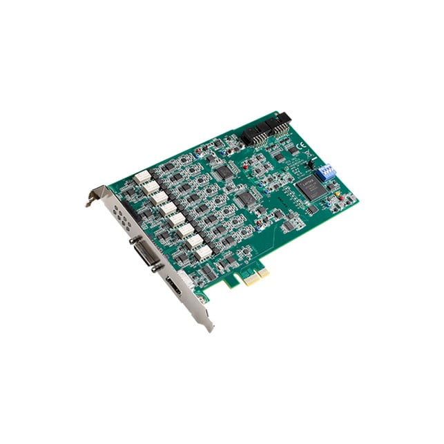 Advantech 128 kS/s, 24-bit, 8-ch Dynamic Signal Acquisition PCIE Card (PCIE-1803-AE)