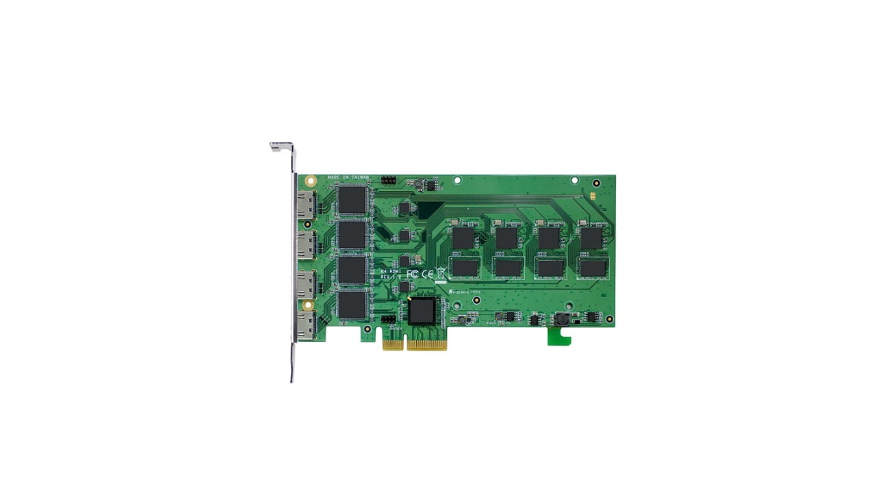 Advantech 4-Channel Full HD PCIe Video Compression Card with SDK (DVP-7031HE)