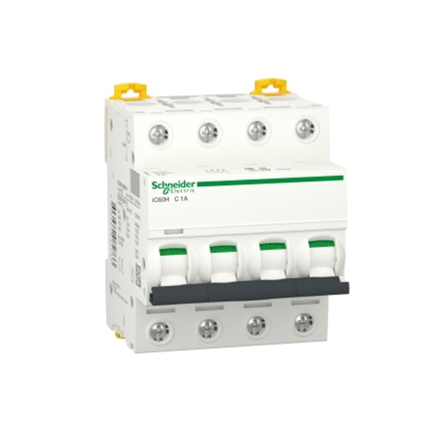 iC60H - miniature circuit breaker - 4P - 50A - C curve