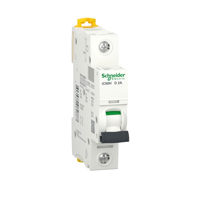 Schneider iC60H - miniature circuit breaker - 1P - 25A - C curve