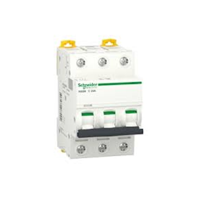 Schneider iC60N - miniature circuit breaker - 3P - 40A - C curve