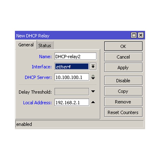 Jasa Konfigurasi DHCP Relay Per Device