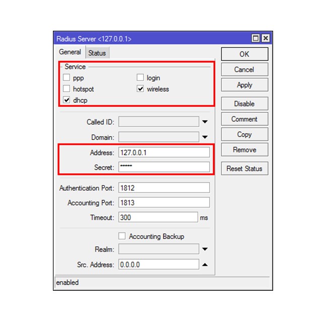 Jasa Konfigurasi Radius Server Per Device