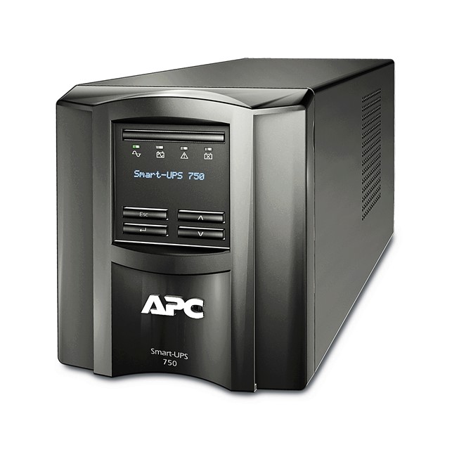 APC Smart UPS, Line Interactive, 750VA, Tower, 230V, 6x IEC C13 outlets (SMT750I)