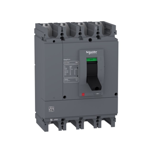 circuit breaker Easypact EZC400N - TMD - 400 A - 4 poles 3d