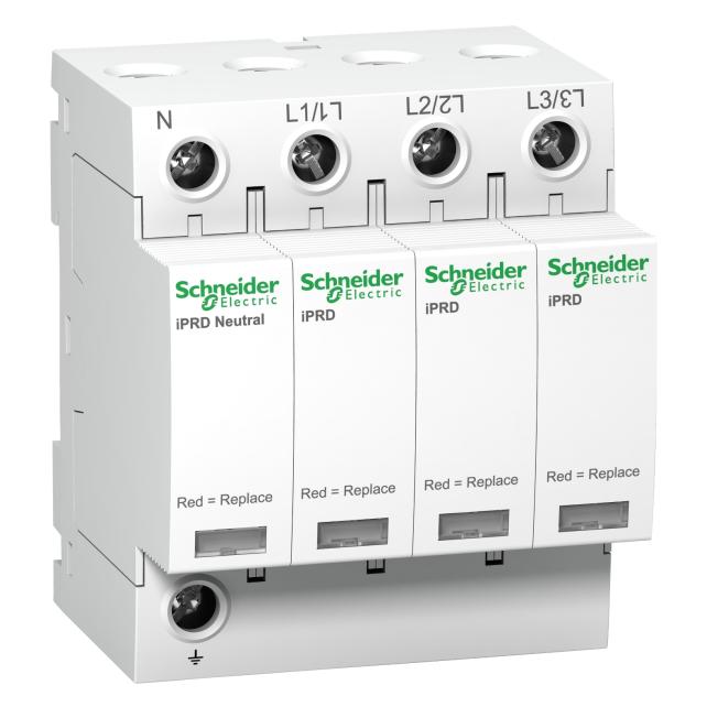 Scheinder iPRD40r modular surge arrester - 3P + N - 350V - with remote transfert (A9L40601)