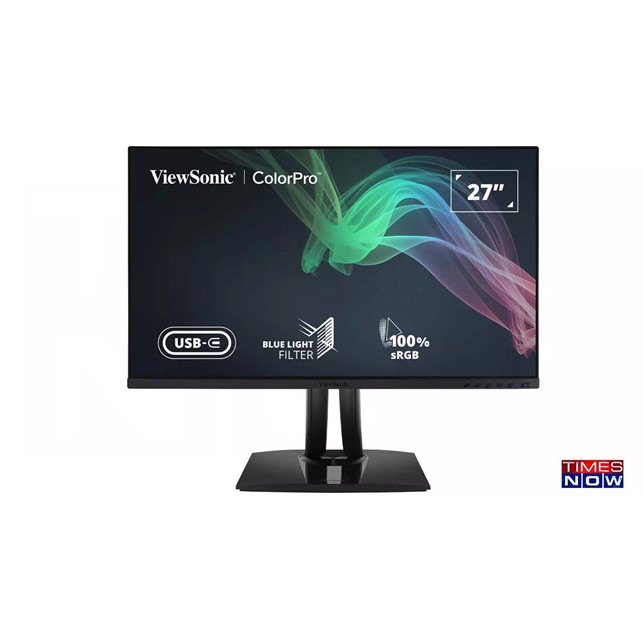 Viewsonic VP2756-4K 27" 4K UHD Pantone Validated 100% sRGB & Factory Pre-Calibrated Monitor with 60W USB-C