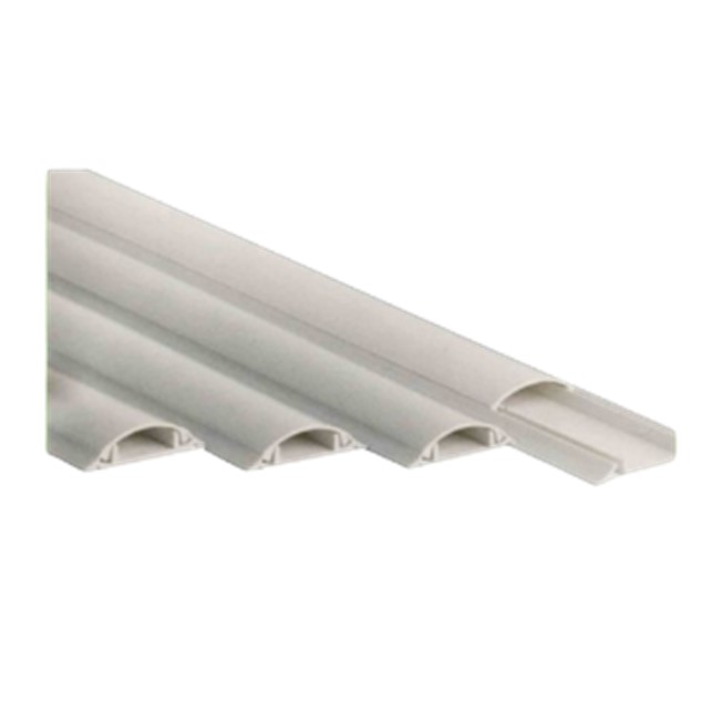 Ducting Lantai Oval NISO Panjang 1m Duct 14x48 / Pcs