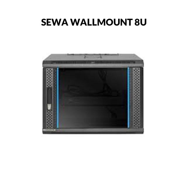Sewa Wallmount 8U / Bulan