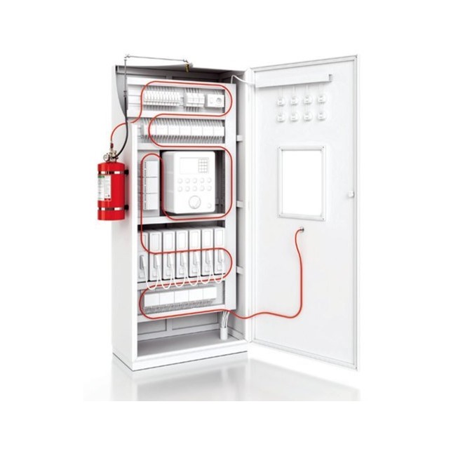 Aerosol Fire Suppression System for Server Rack 60cm x 60cm x 2000cm