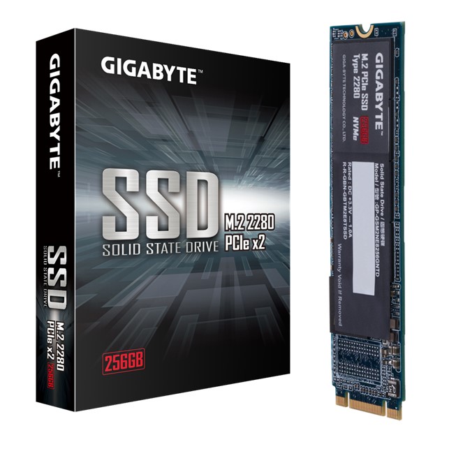 Gigabyte 256GB M.2 NVME SSD
