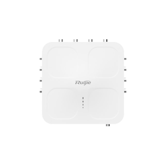 Ruijie Wi-Fi 6 Quad-Radio 11.622 Gbps High-Density Outdoor Access Point, 10Gbps SFP+ Port (RG-AP680-AR)