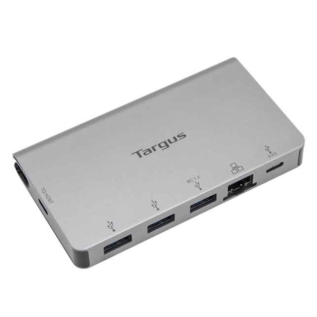 Targus USB-C Multi-Port Hub with Ethernet Adapter and 100W Power Delivery USB-C (ACA951AP)