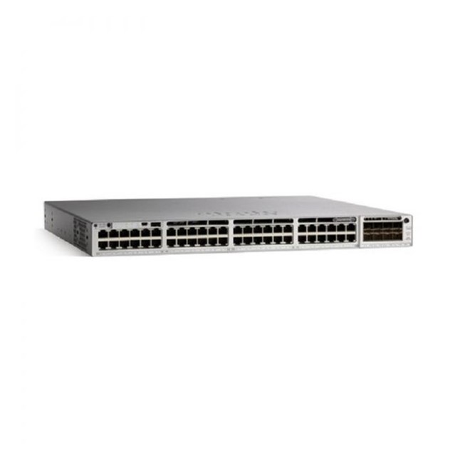 Cisco Catalyst 9300 48-port 2.5G (12 mGig) UPOE, Network Essentials (C9300-48UXM-E)