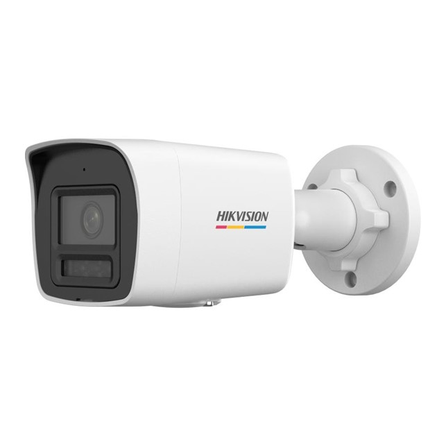 HIKVISION 4 MP ColorVu with Smart Hybrid Light Fixed Bullet Network Camera (DS-2CD1047G2H-LIUF)