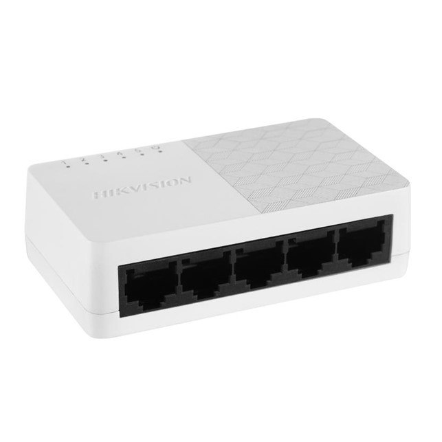 HikVision 5-Port Gigabit Plastic Switch (DS-3E0505D-O)