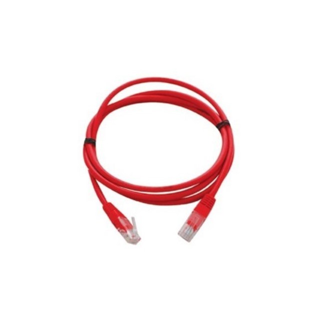 CommScope Patch cord Cat.5e, 4pair, Stranded U/UTP, CM, Red, 7ft (1859241-7)