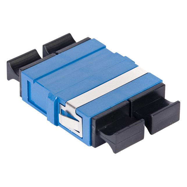 Commscope TeraSPEED® SC Duplex Flangeless Adapter, Blue, Single Pack (760115642)