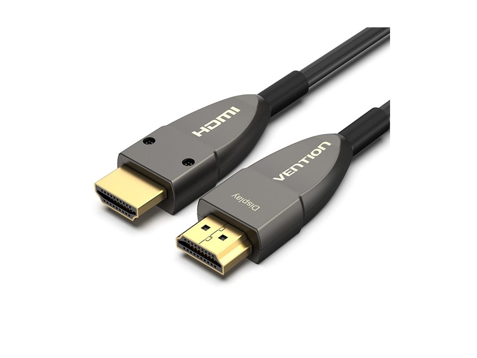 Vention Optical HDMI Cable 4K 1.5M Black Metal Type (AAYBG)