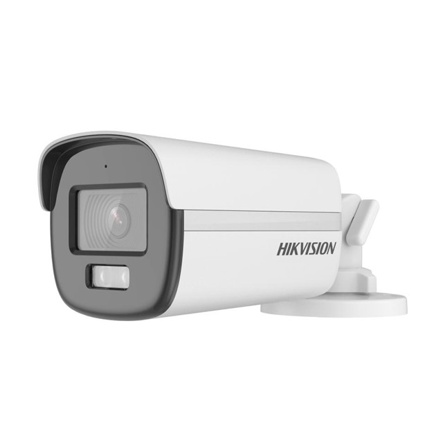 HikVision 2 MP Smart Hybrid Light with ColorVu Fixed Bullet Camera (DS-2CE12DF0T-LFS)
