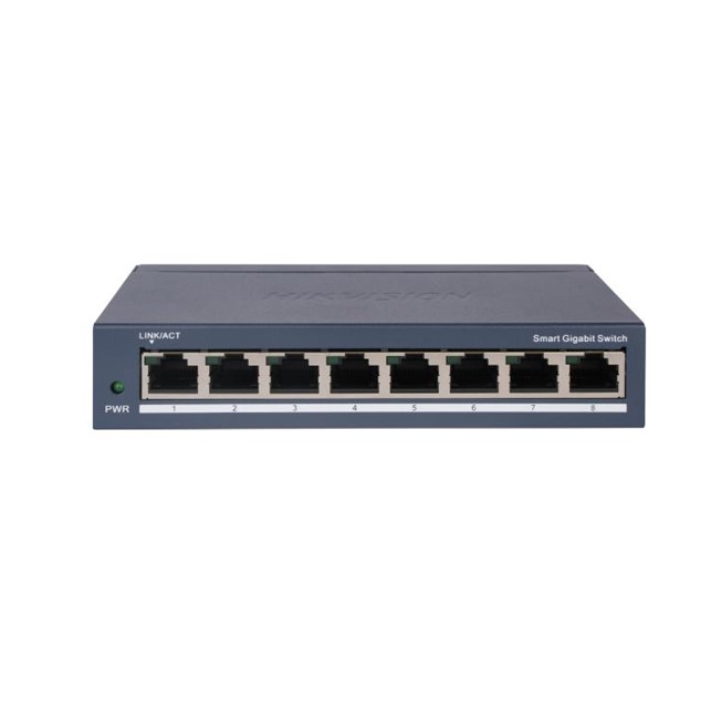 HikVision 8 Port Gigabit Smart Switch (DS-3E1508-EI)