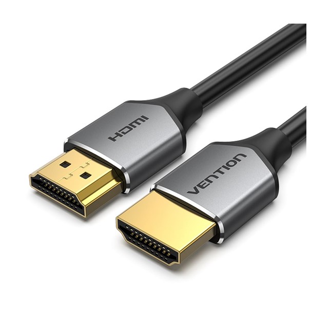 Vention Ultra Thin HDMI Male to Male HD Cable 0.5M Gray Aluminum Alloy Type (ALEHD)