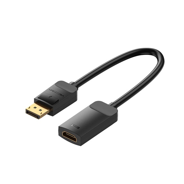 Vention DP to HDMI Converter 0.15M Black (HBTBB)