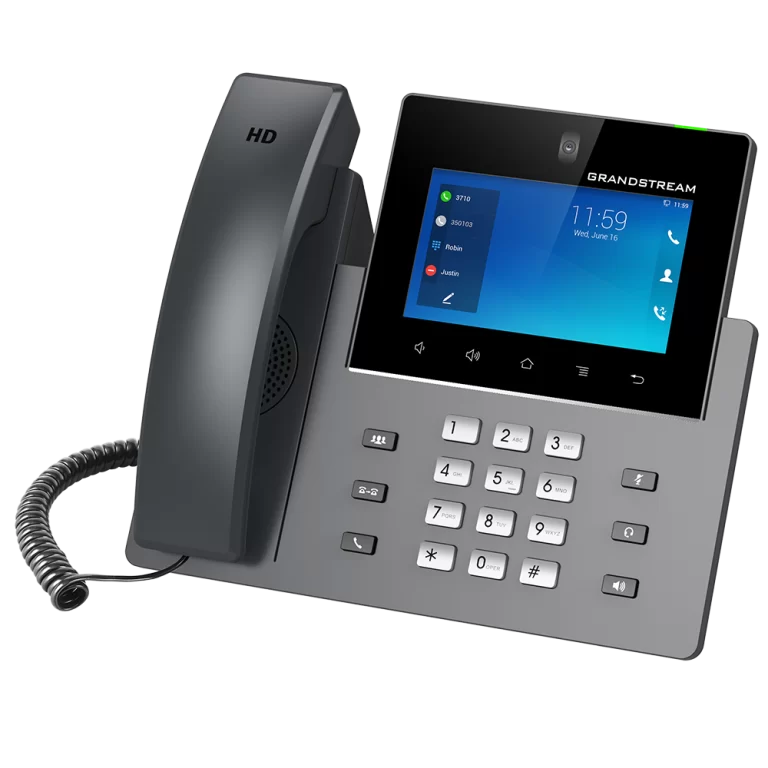 Grandstream GXV3350 Android 7 w/ 5.0" LCD Touchscreen+Hardkeys