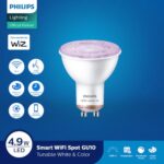 Philips Lampu Smart WiFi LED 4.9W GU10 Bluetooth - Color & TW (Warna)