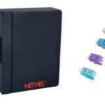 Netviel OTB INDIBOX DINRAIL  4 port LC  Multimode Loaded Splice Accs  ( Include FO Pigtail ) (NVL-OTB-INB-12/4-MM-LC-S)