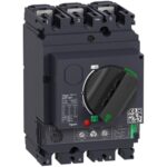 SCHNEIDER Motor circuit breaker, TeSys GV5, 3P, 150A, Icu 70kA, thermal magnetic (GV5P150H)